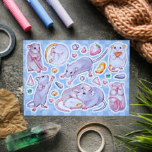 Стикерпак "Charming Rats"
