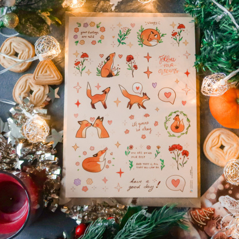 Стикерпак "Foxy Dreams"