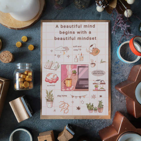 Открытка "Beautiful Mind"