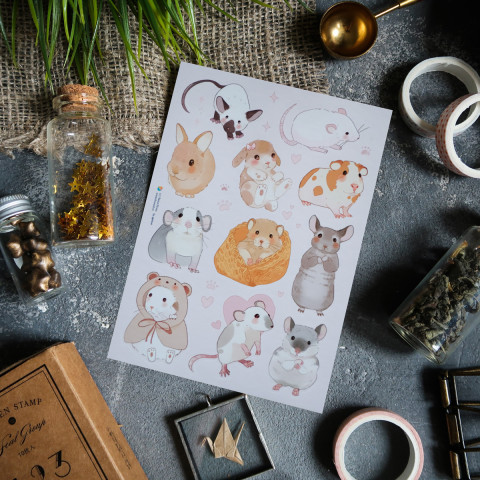 Стикерпак "Cute Pets"