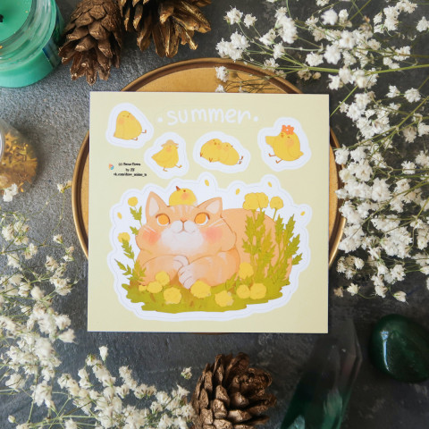 Стикер "Yellow Summer"