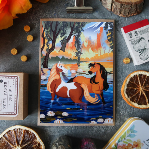 Открытка "Спирит"