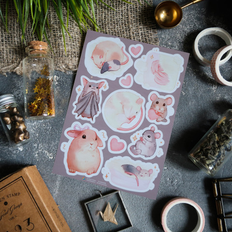 Стикерпак "Adorable Rats"