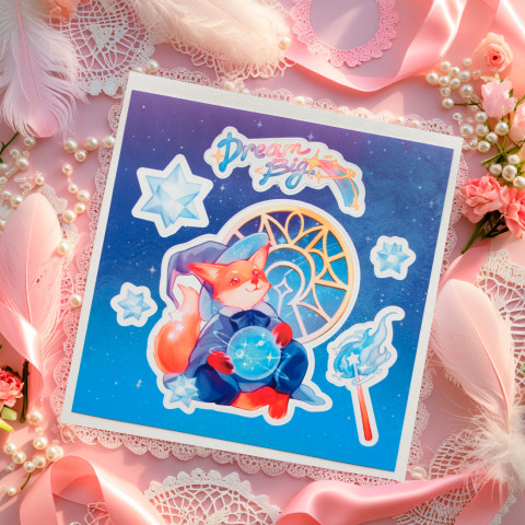 Стикер "Dream Big"