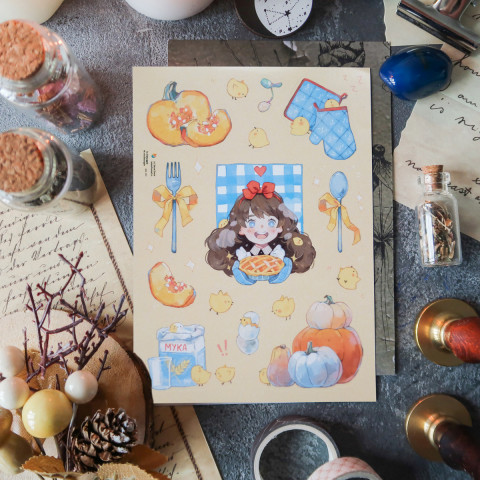 Стикерпак "Тыквенное Счастье"