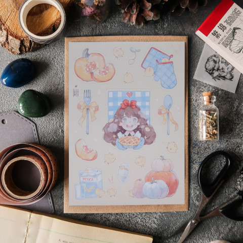 Стикерпак "Тыквенное Счастье"