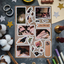 Стикерпак "Ink and Flowers"