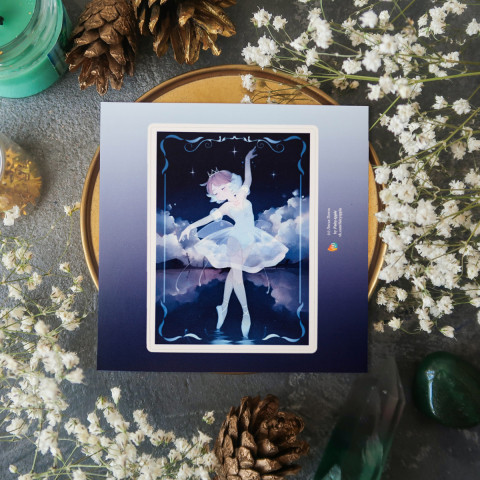 Стикер "Балерина"