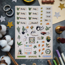 Стикерпак "Botanic Planner"