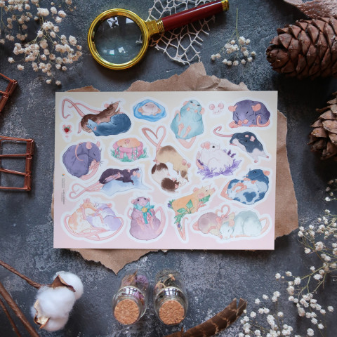 Стикерпак "Любимые Крыски"