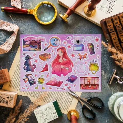 Стикерпак "Нэнси Дрю 8"