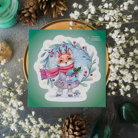 Стикер "Fox Presents"