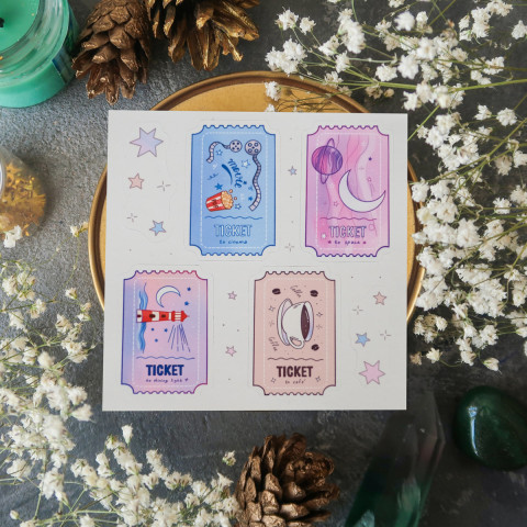Стикер "Tickets"