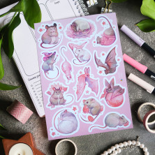 Стикерпак "Pinky Rodents"