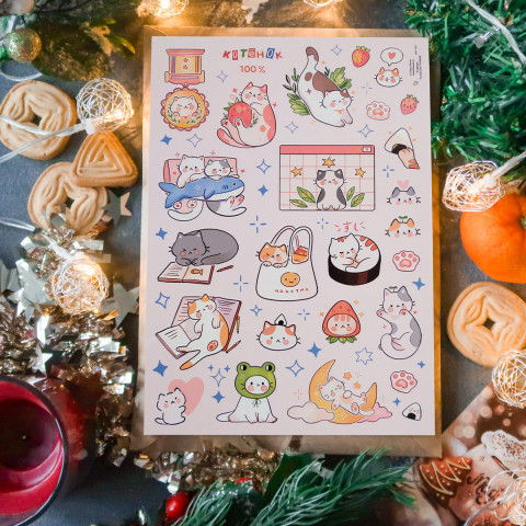 Стикерпак "Funny Cats"
