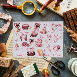 Стикерпак "Holiday Rats"