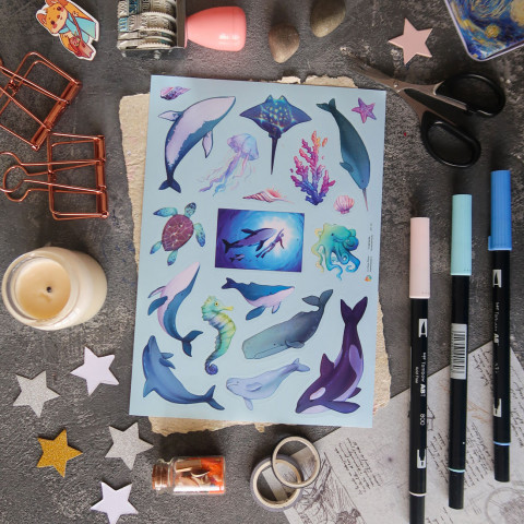 Стикерпак "Душа Океана"