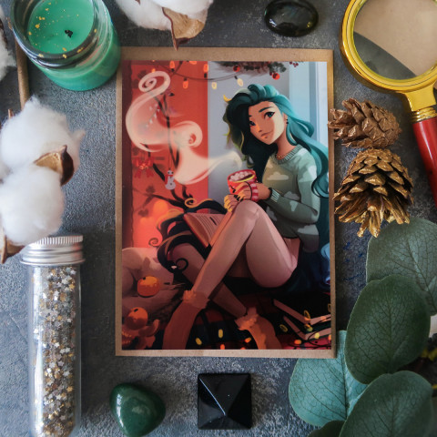 Открытка "Домашний Уют"