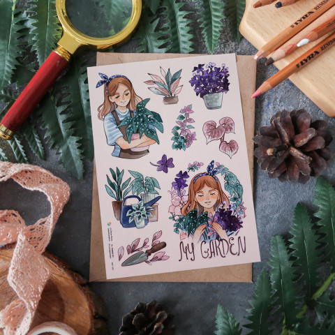 Стикерпак "My Garden"