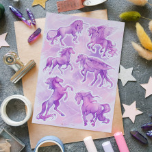 Стикерпак "Лошадки"