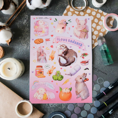 Стикерпак "Домашние Любимцы"