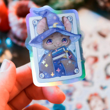 Стикер "Violet Magic" голография