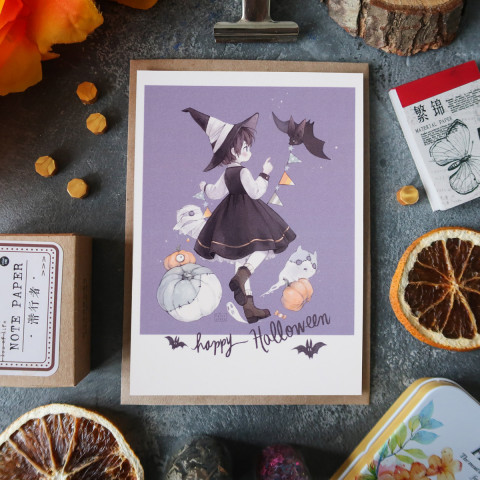 Открытка "Cute Halloween"