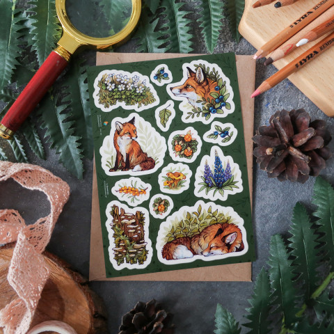 Стикерпак "Лесное Счастье"