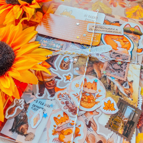 Лисий конверт-сюрприз "Лисья Сказка"