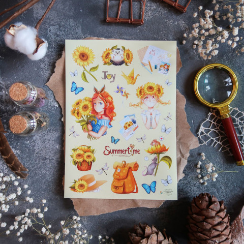 Стикерпак "Sunflowers"