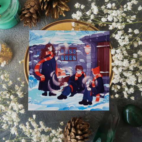 Стикер "Гарри, Рон и Гермиона"