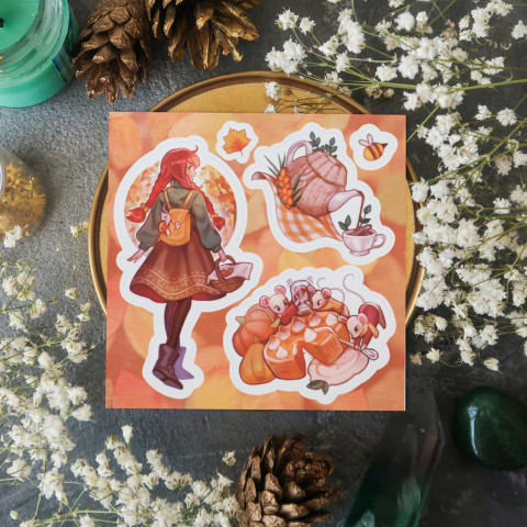 Стикер "Осенняя Сказка"