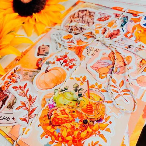 Лисий конверт-сюрприз "Осеннее Ассорти"