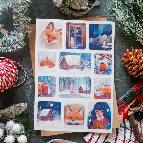 Стикерпак "Winter Feeling"