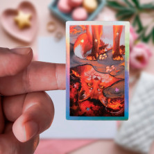 Стикер "Foxy Reflection" голография