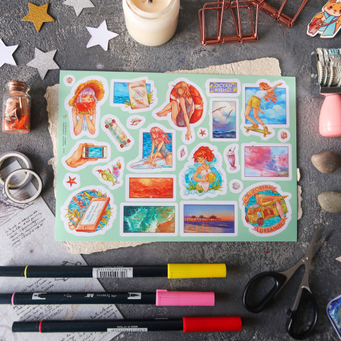 Стикерпак "Californication"