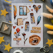 Стикерпак "Эстетика"