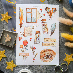 Стикерпак "Эстетика"