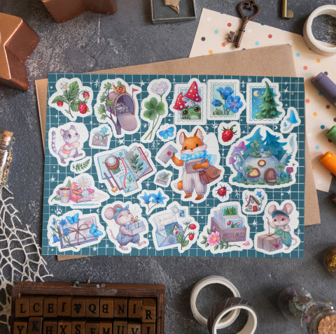 Стикерпак "Forest Mail"