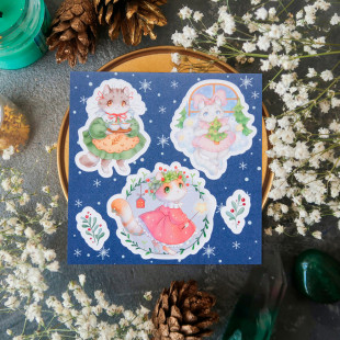 Стикер "Sweet Cats"