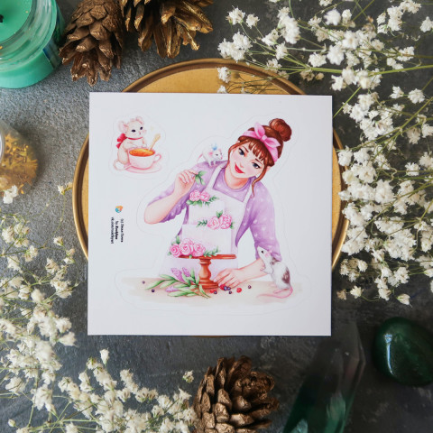 Стикер "Mouse Cafe 2"