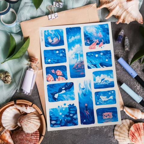Стикерпак "Ocean Life"