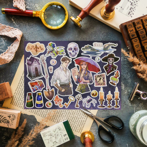 Стикерпак "Нэнси Дрю 11"