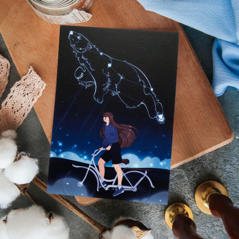 Открытка "Follow Your Dreams"