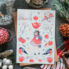 Стикерпак "Apple Magic"