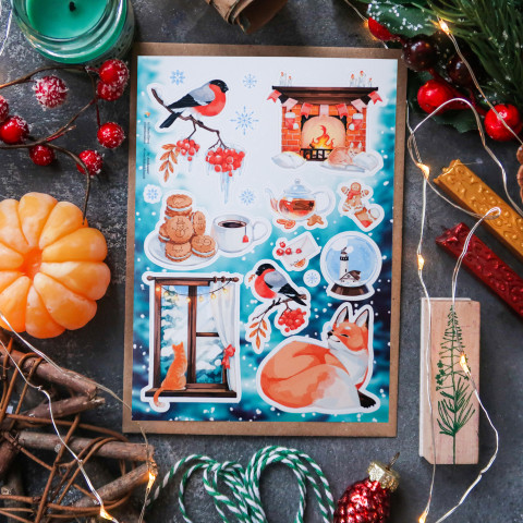 Стикерпак "Warm Winter"