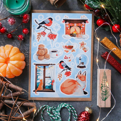 Стикерпак "Warm Winter"