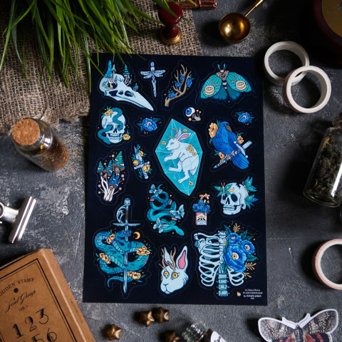 Стикерпак "Dark Aestetics"