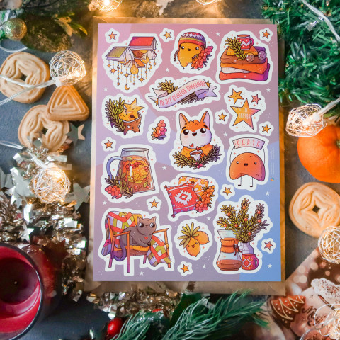 Стикерпак "Warm Home"