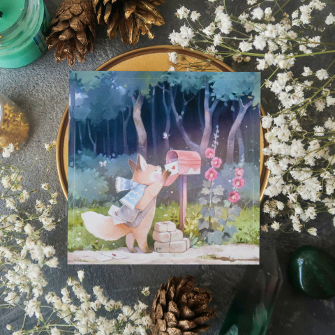 Стикер "Лисья Почта 2"